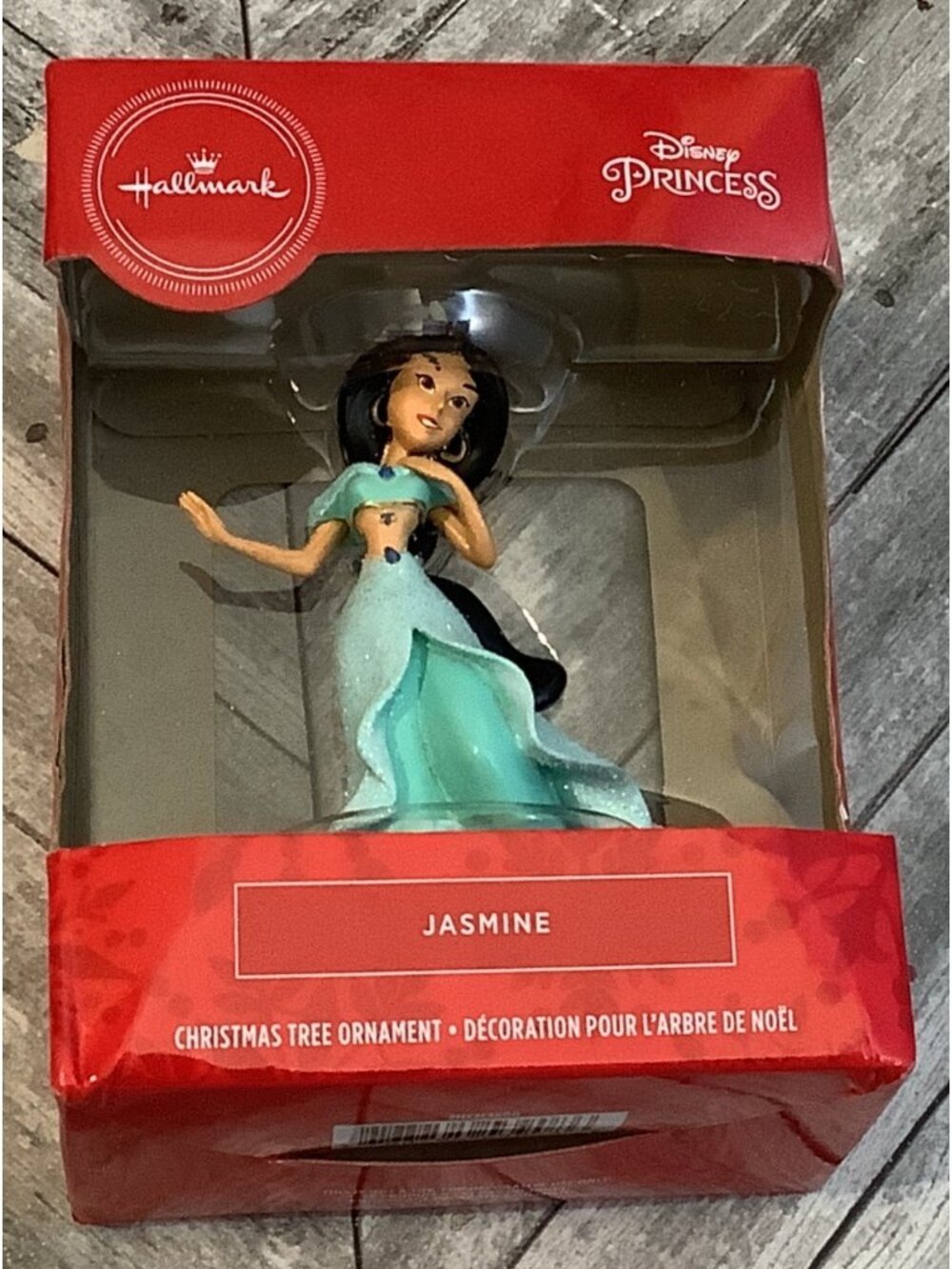 Jasmine Christmas Ornament Disney Princess  Hallmark Sparkling Design